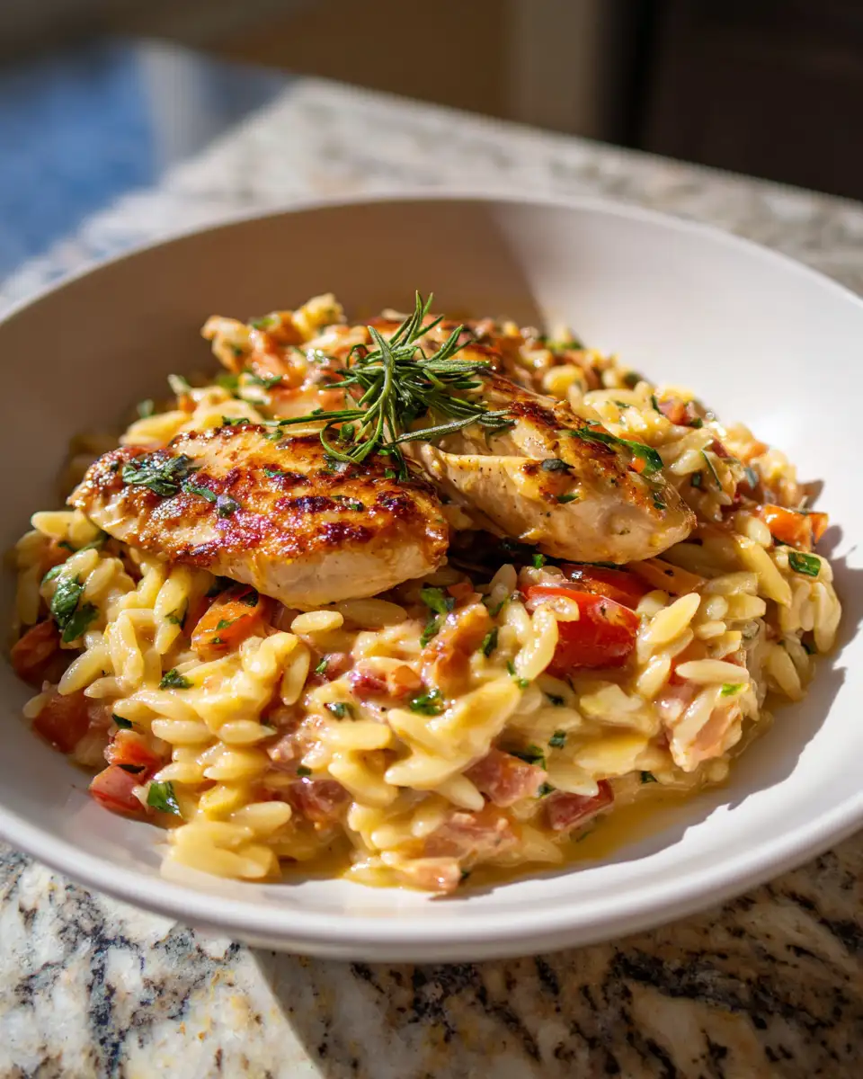 Swoon-Worthy Marry Me Chicken Orzo: A Match Made in Culinary Heaven