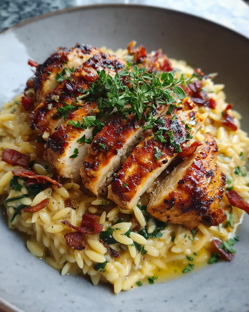 Final dish - Swoon-Worthy Marry Me Chicken Orzo: A Match Made in Culinary Heaven