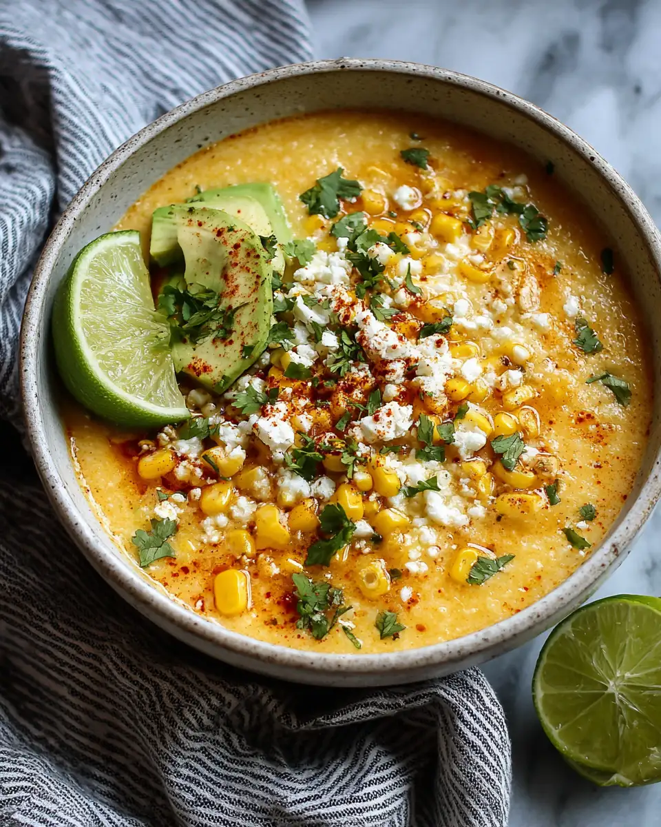 Savor the Flavors of Mexico with Easy Crockpot Mexican Street Corn Soup - Featured Image