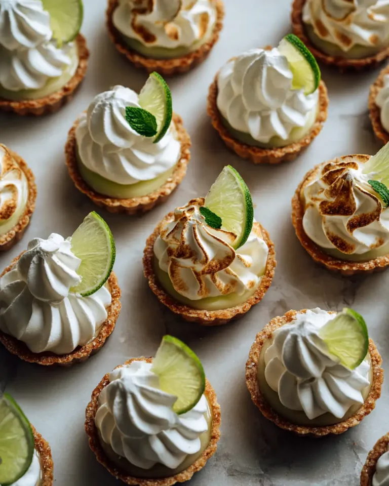 Tiny Tropical Delights: Savor the Zest of Mini Key Lime Pies - Featured Image