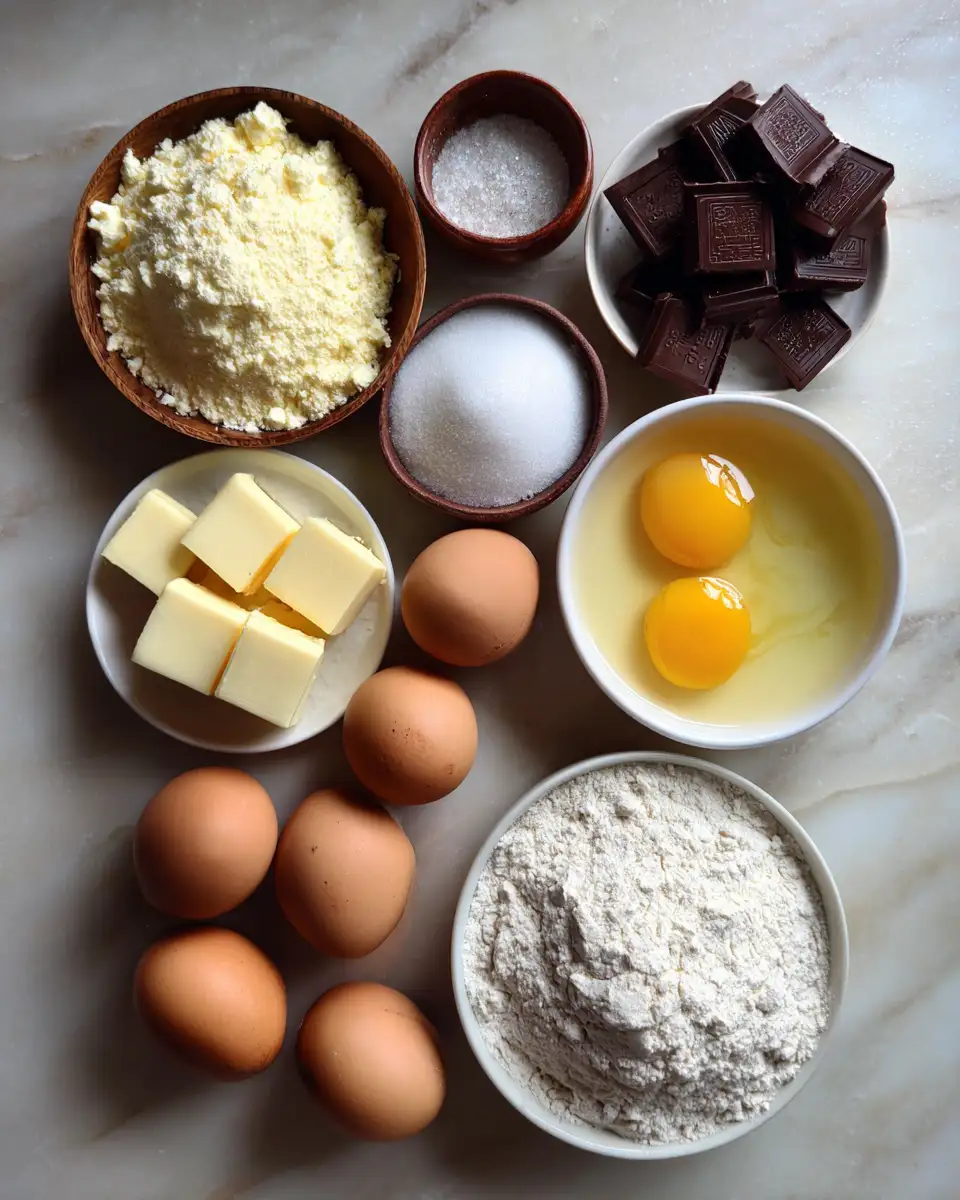 Ingredients for Decadent Delights: Dive into the World of Molten Lava Chocolate Cakes