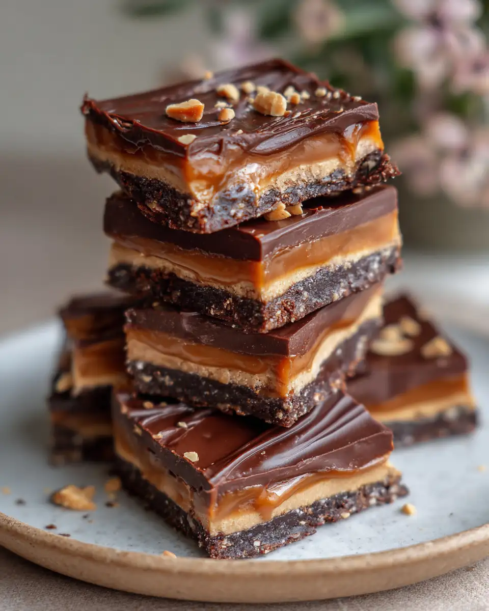 Decadent Delight: Indulge in No-Bake Chocolate Peanut Butter Bars - Featured Image