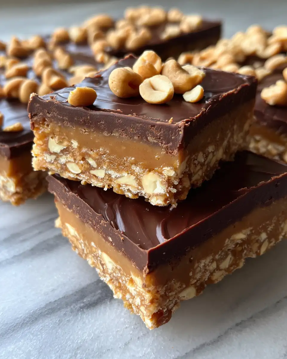 Irresistible No-Bake Chocolate Peanut Butter Bars: A Sweet Treat Without the Heat - Featured Image