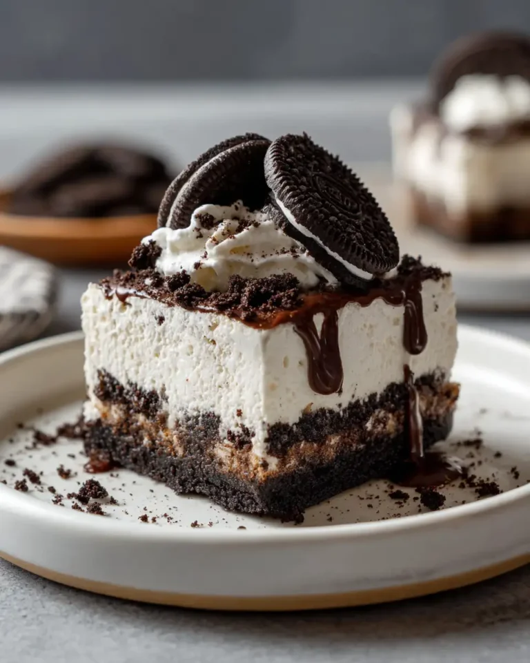 Heavenly No-Bake Oreo Delight: A Sweet Tooth's Dream - Featured Image