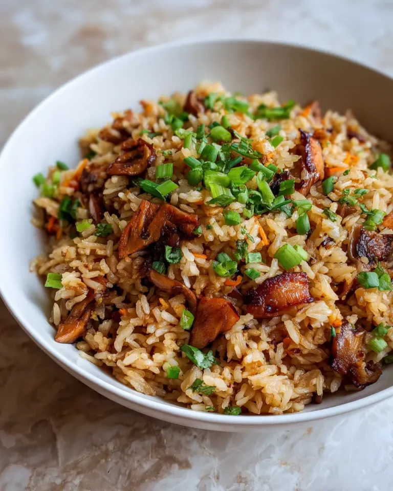 Savory Simplicity: One-Pot Soy Sauce Mushroom Rice Delight - Featured Image