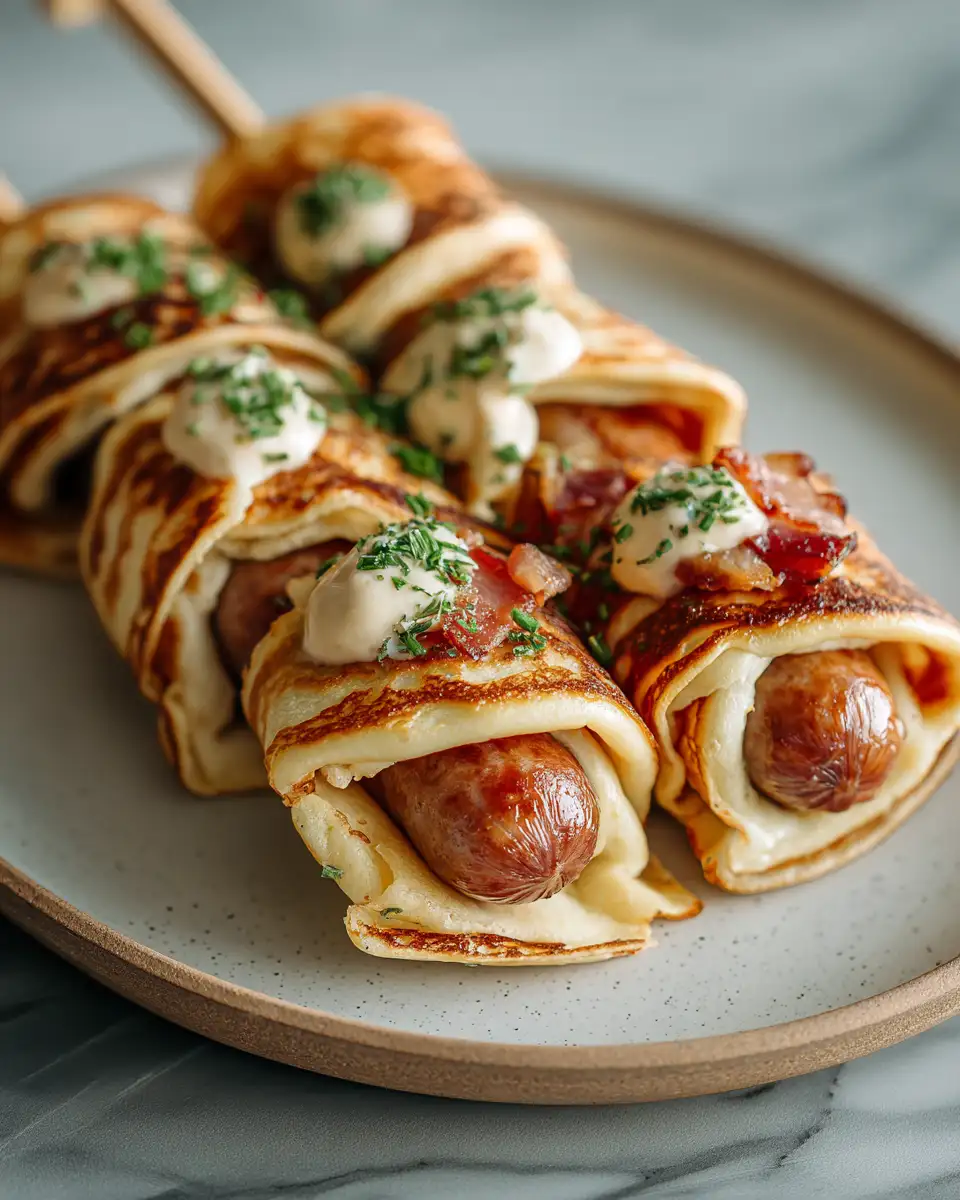 Fluffy Pancake Wrapped Sausage on a Stick: The Breakfast Revolution You Need - Featured Image