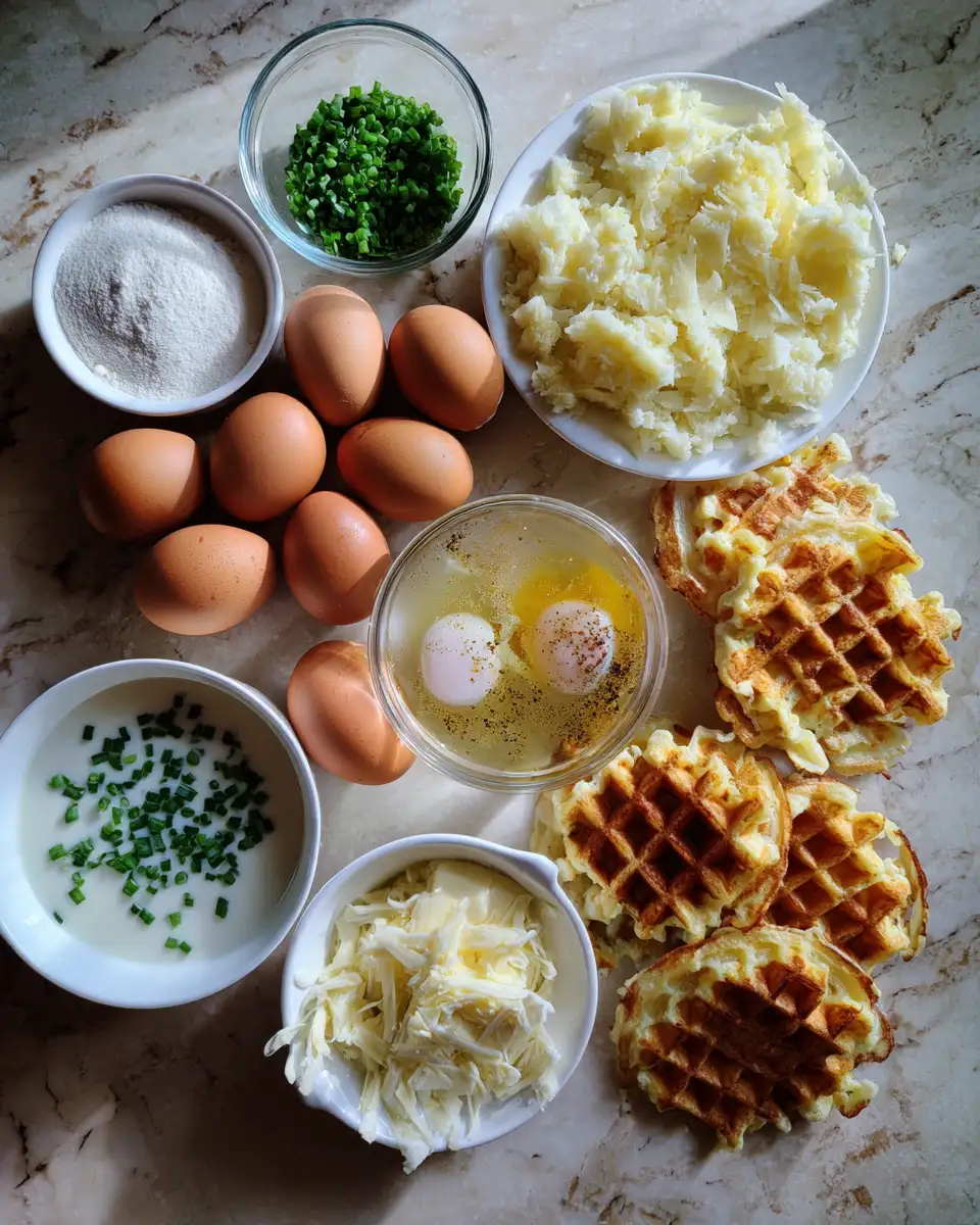 Ingredients for Crispy Potato Waffles: The Ultimate Comfort Food Twist