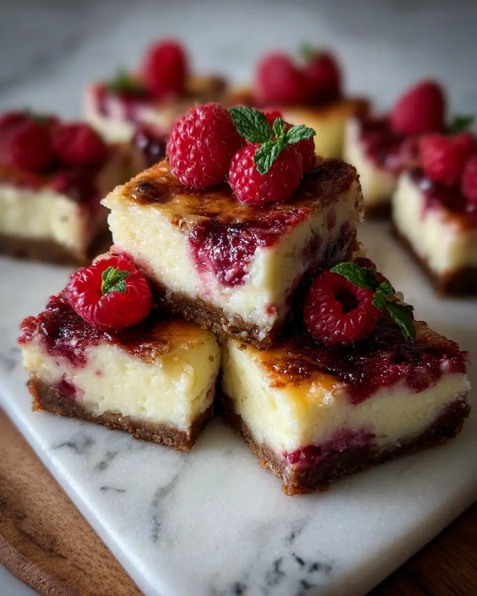 Final dish - Irresistibly Delicious Raspberry Cheesecake Bars You Need to Try