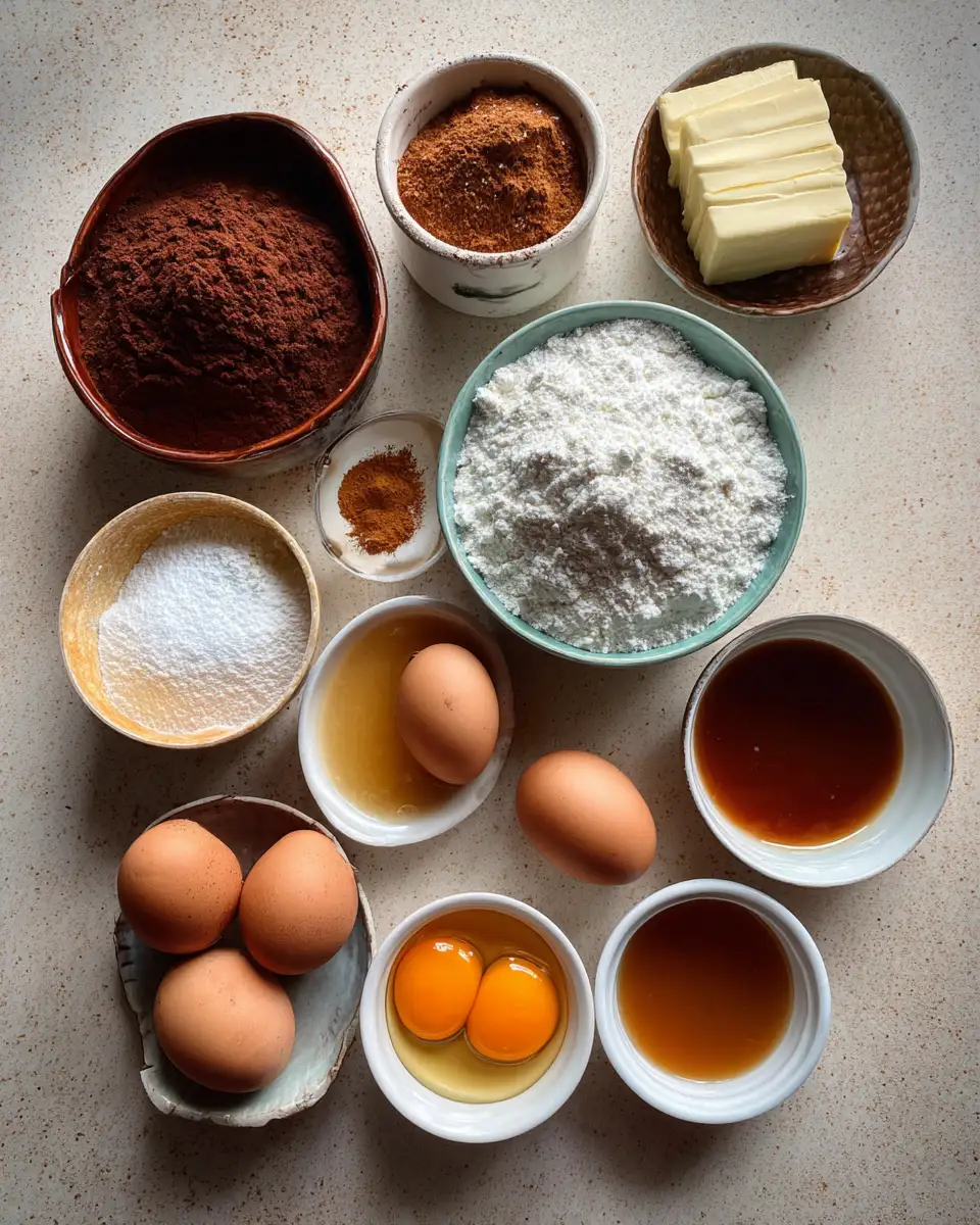 Ingredients for Decadence Redefined: Dive Into the Irresistible World of Salted Caramel Brownies