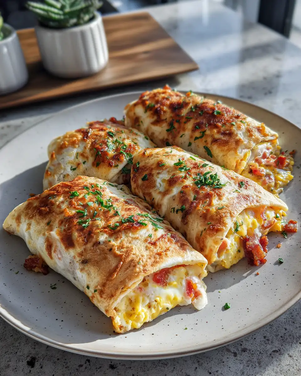Final dish - Rise and Shine with Irresistible Sausage Egg and Cheese Breakfast Roll-Ups