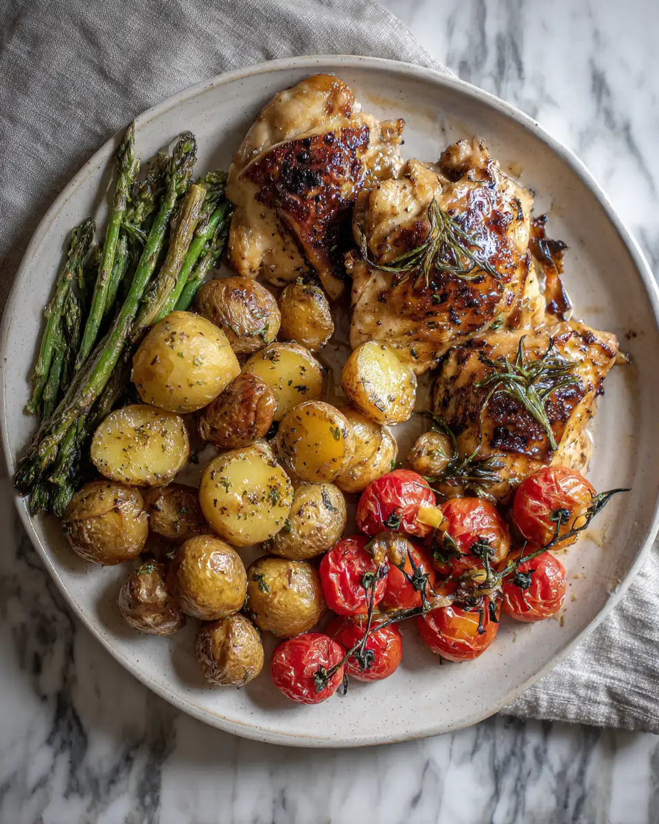Sheet Pan Balsamic Chicken: Effortless Flavor Explosion - Featured Image