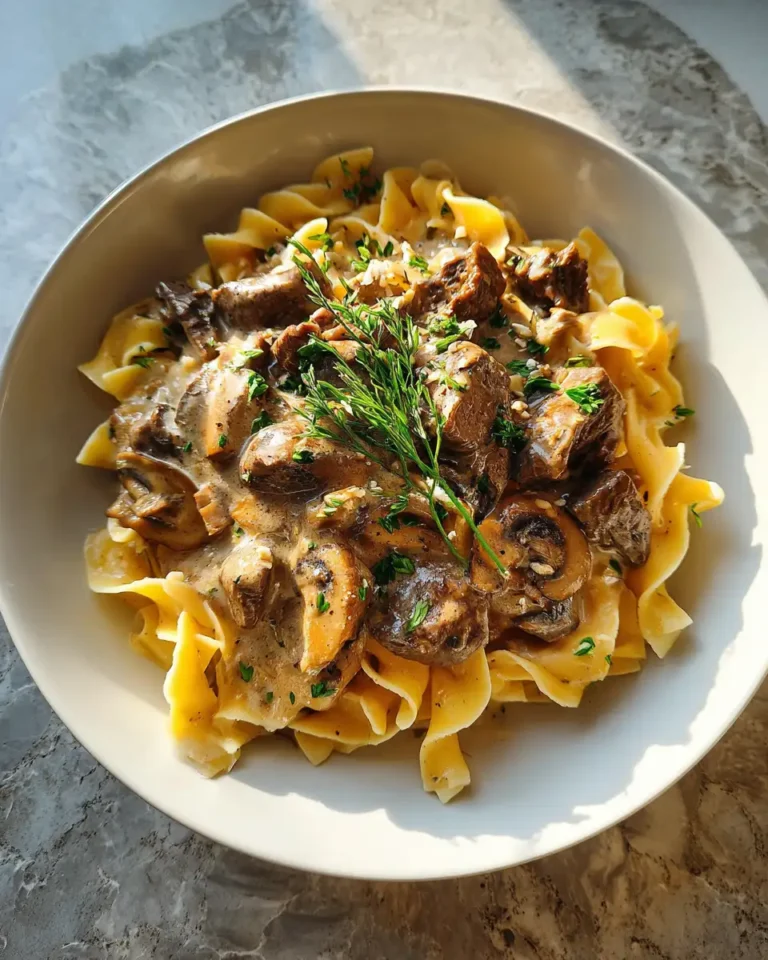 Savor the Comfort: Slow Cooker Beef Stroganoff Made Easy - Featured Image