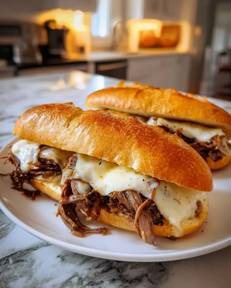 Irresistibly Juicy Slow Cooker French Dip Sandwiches for Effortless Gourmet Dining - Featured Image