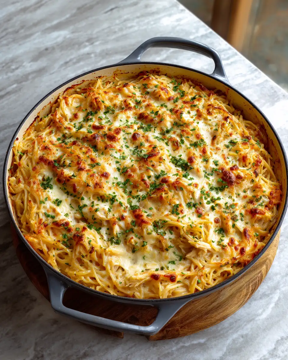 Irresistible Southern Chicken Spaghetti Casserole: A Comfort Food Classic - Featured Image