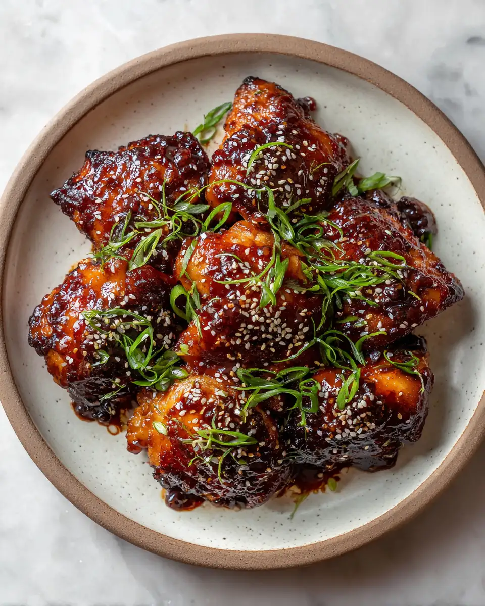 Irresistibly Delicious Sticky Honey Soy Chicken Thighs to Satisfy Your Cravings - Featured Image