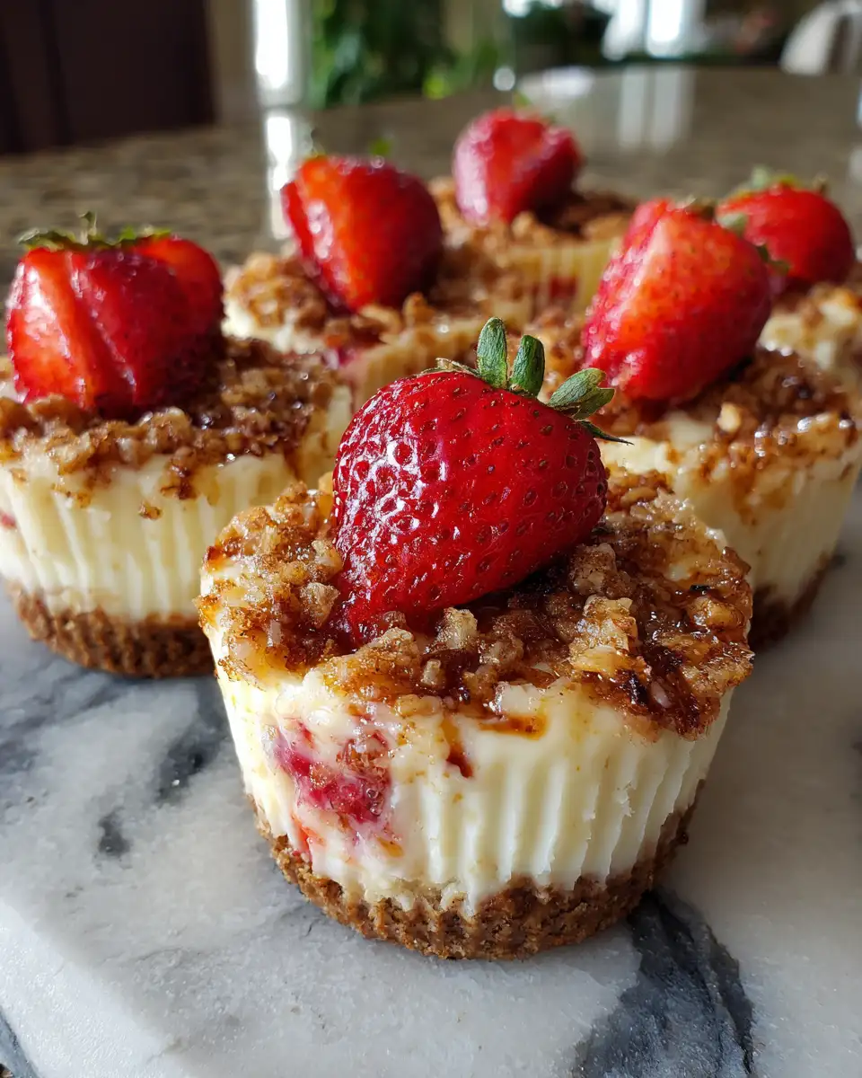 Irresistible Strawberry Crunch Cheesecake Cups: Your New Favorite Dessert Delight - Featured Image