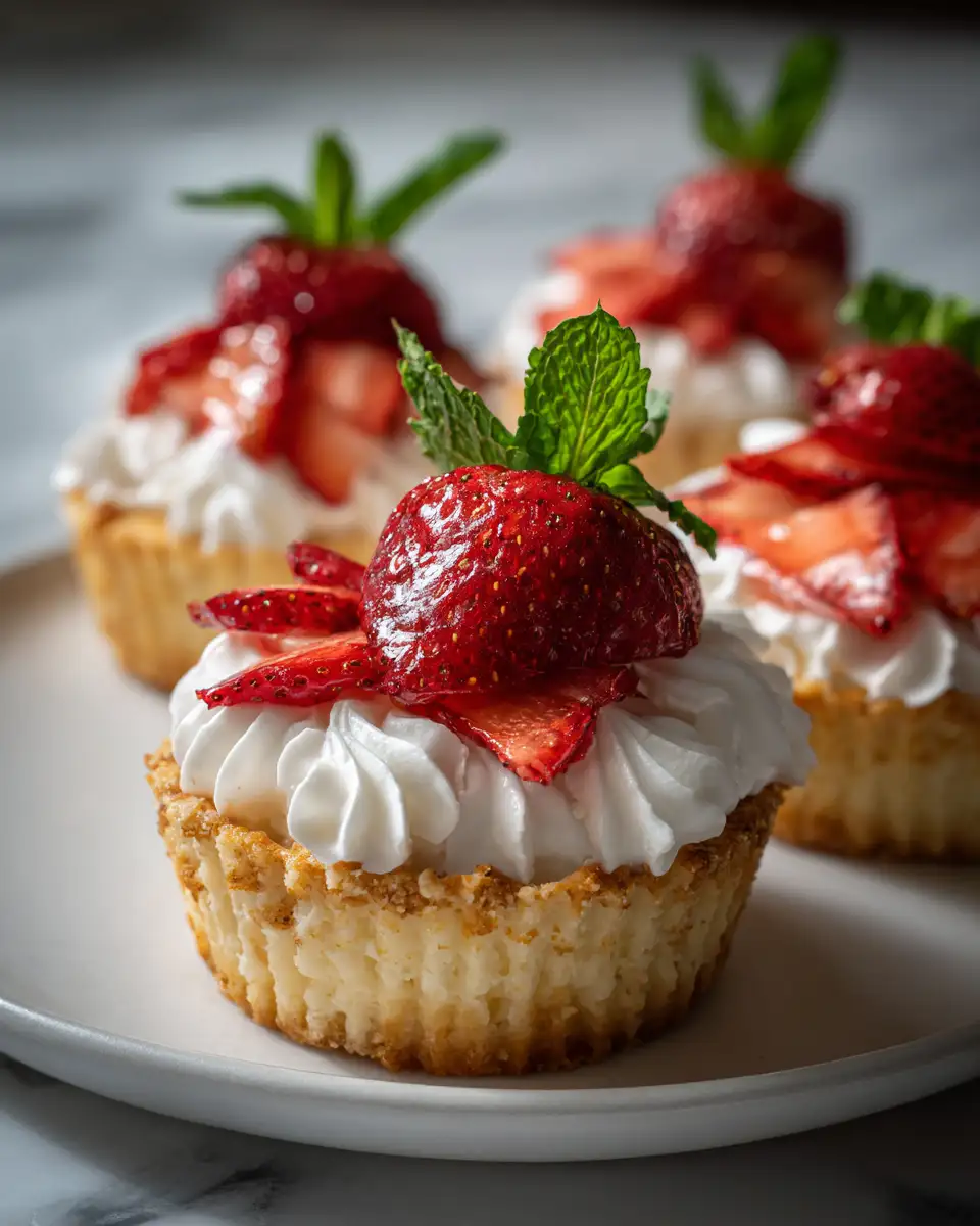 Final dish - Sweet Sensations: Irresistible Strawberry Shortcake Cups
