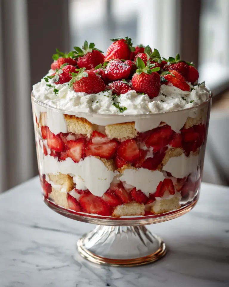 Layered Bliss: The Ultimate Strawberry Shortcake Trifle Experience - Featured Image