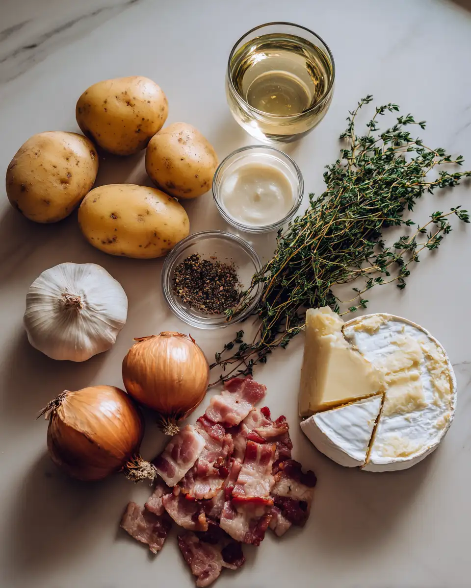Ingredients for Tartiflette: Indulge in the Ultimate French Comfort Dish