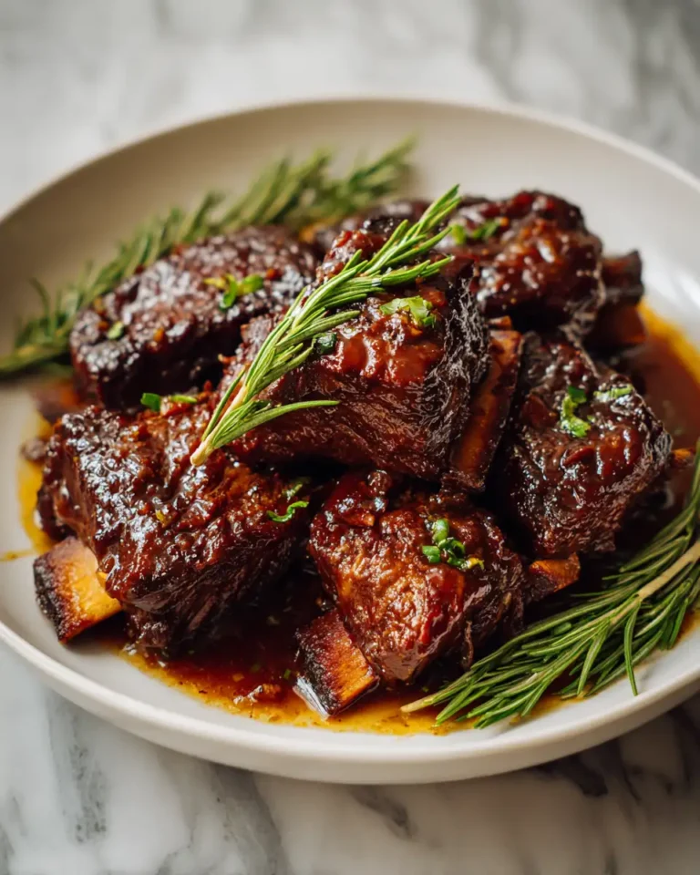 Melt-in-Your-Mouth Tender Crockpot Beef Short Ribs Delight - Featured Image