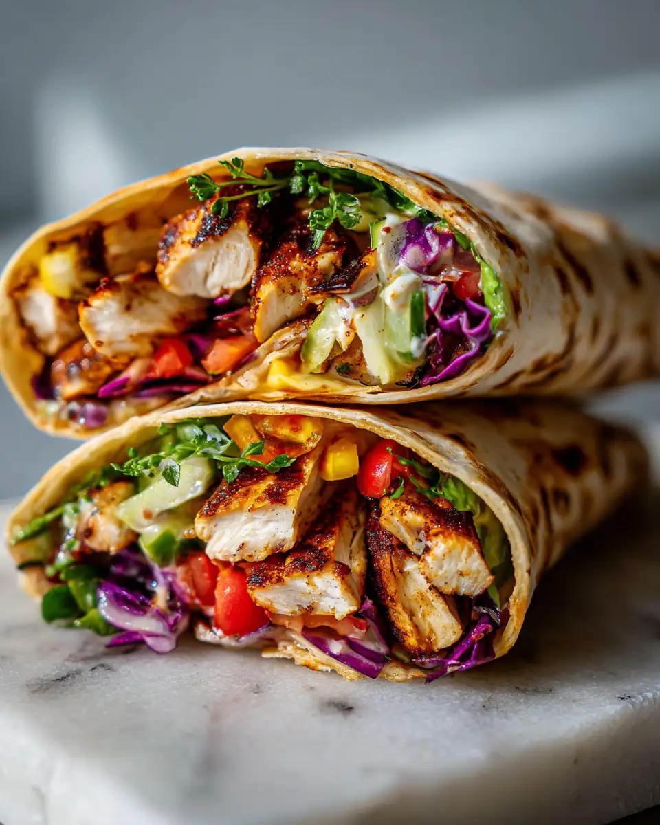 Final dish - Unwrap the Secret: Discover the Viral Chicken Wrap Hack Taking the Internet by Storm