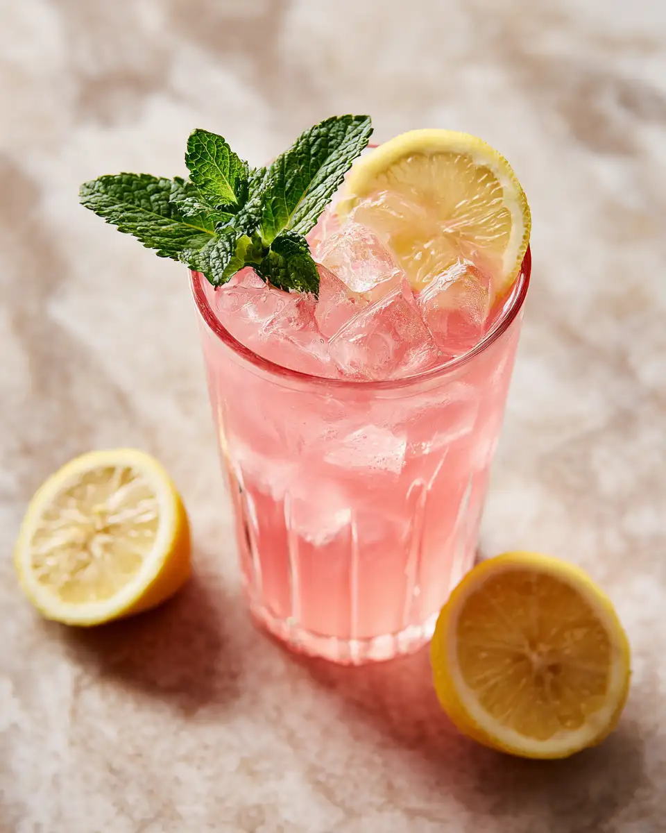Final dish - Sipping Summer: Discover the Refreshing Delight of Whipped Pink Lemonade