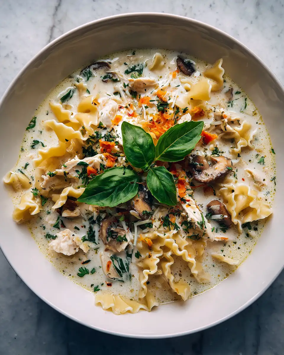 Cozy Up with a Bowl of Creamy White Lasagna Soup - Featured Image