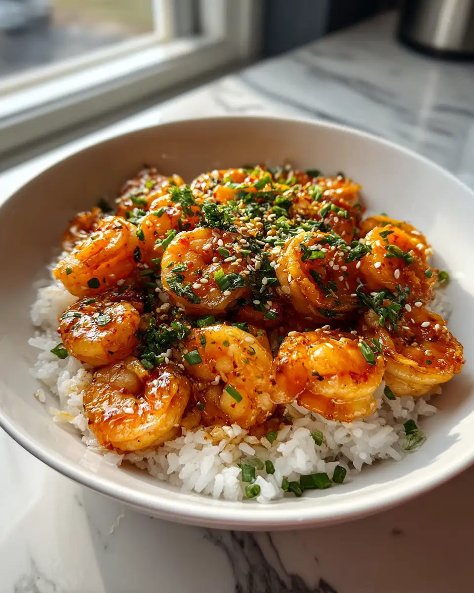 Final dish - Savor the Flavor: 10 Minute Honey Garlic Shrimp Bliss