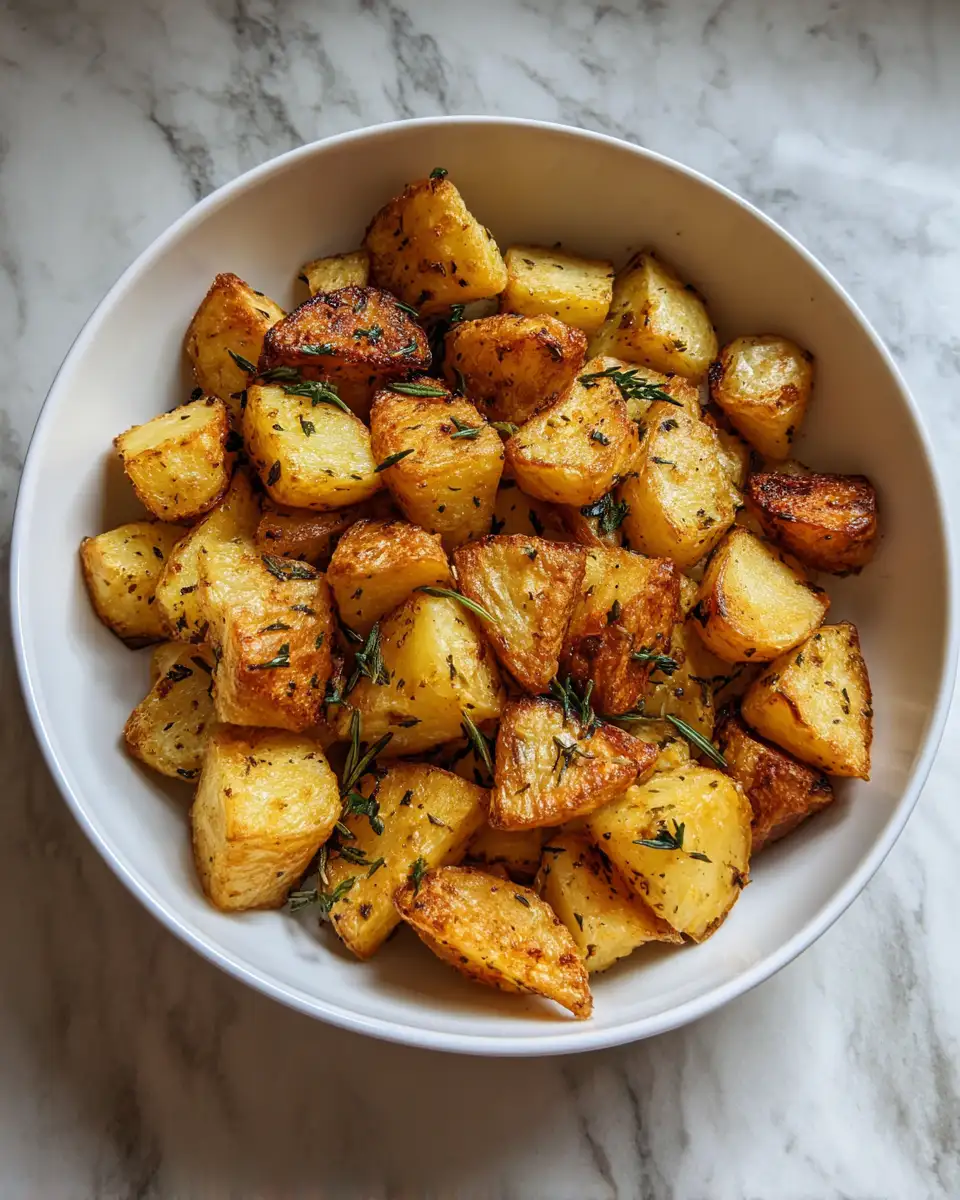 Final dish - Irresistibly Crispy Air Fryer Potatoes: Your New Addictive Snack
