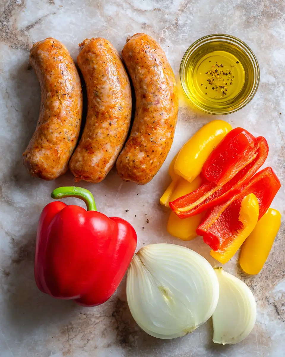 Ingredients for Crispy and Delicious: Airfryer Chicken Sausage Made Easy