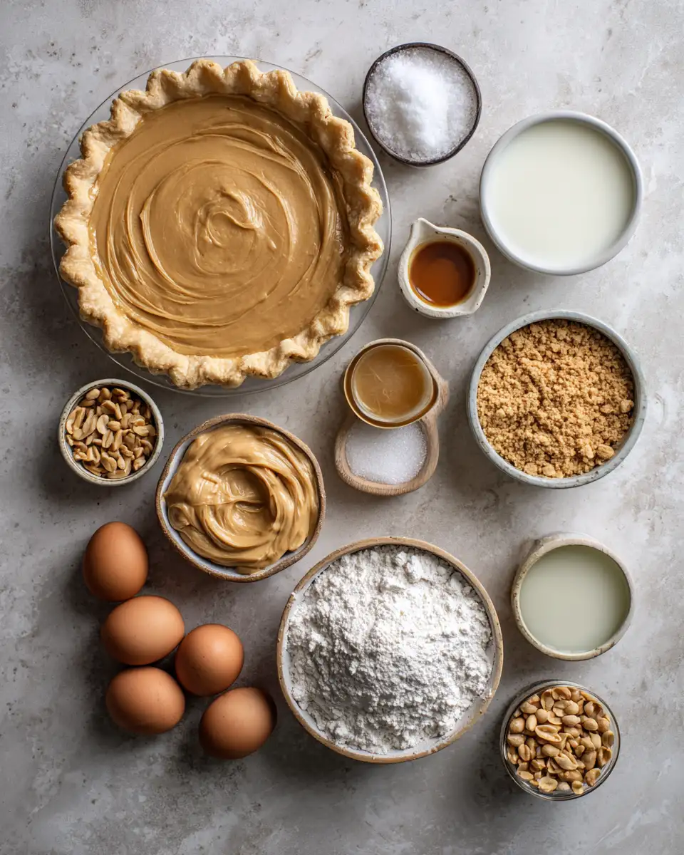 Ingredients for Indulge in Tradition: Discover the Delight of Amish Peanut Butter Cream Pie