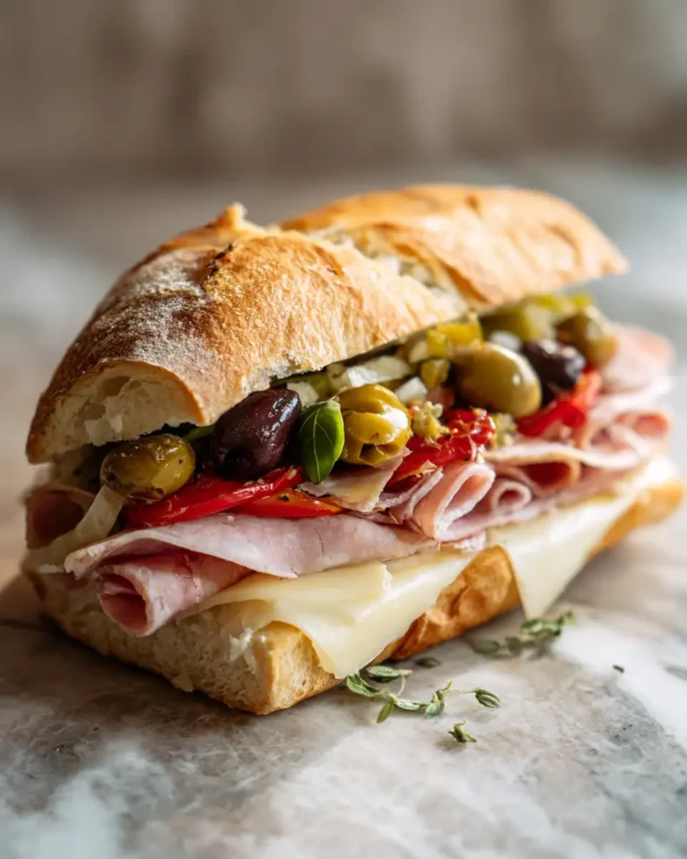 Savor the Flavors of New Orleans with the Authentic Muffaletta Sandwich - Featured Image