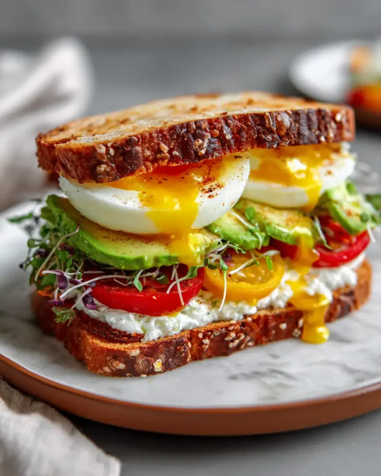 The Ultimate Avocado Egg Crunch Sandwich Experience - Featured Image