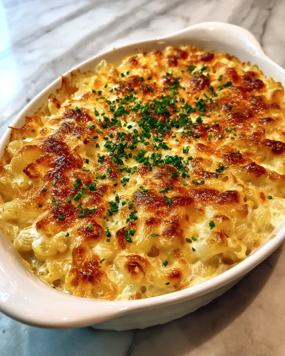 Final dish - Ultimate Comfort: Gooey Baked Macaroni and Cheese Bliss