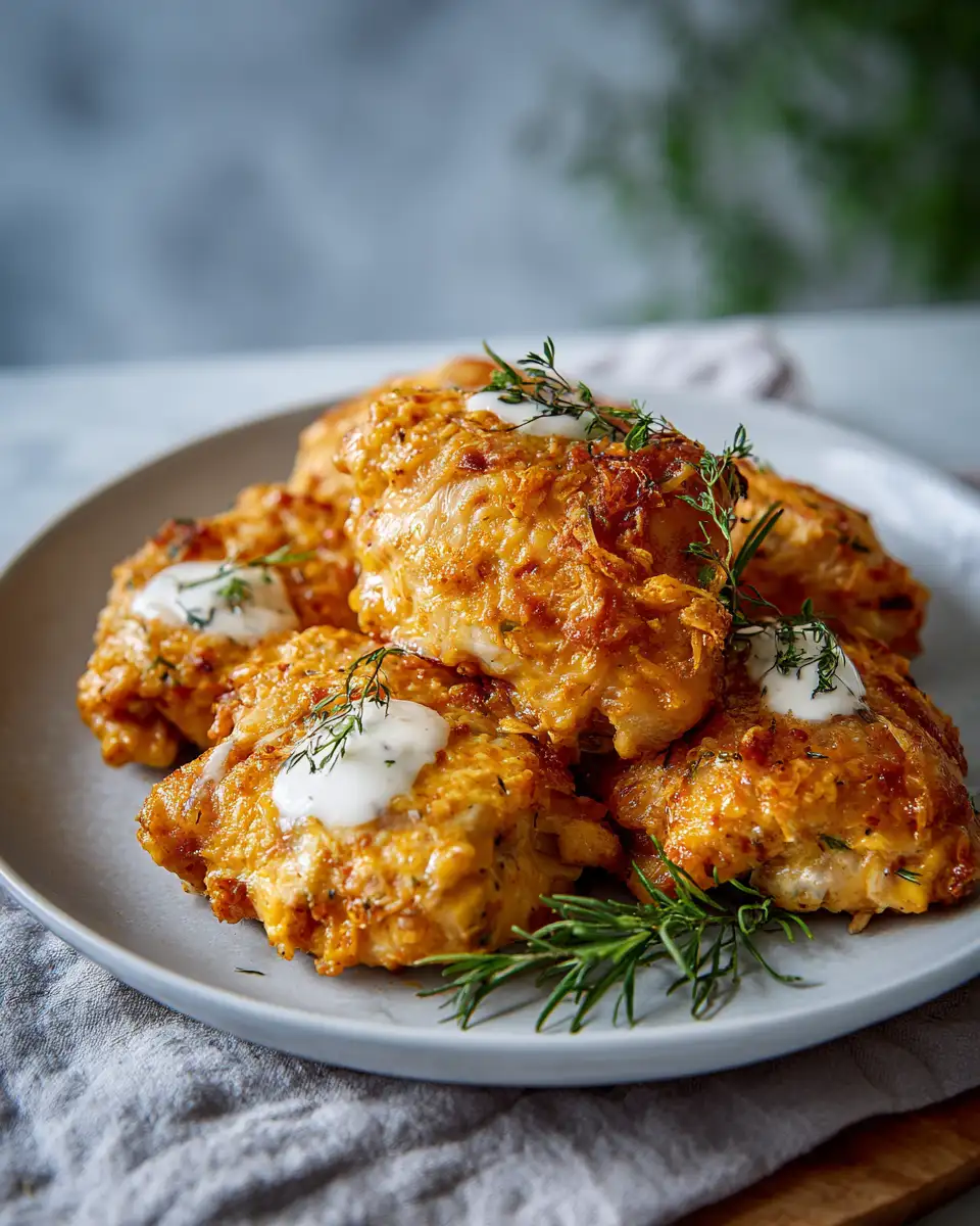 Irresistibly Juicy Baked Ranch Chicken Thighs That Will Wow Your Taste Buds 6 Final dish - Irresistibly Juicy Baked Ranch Chicken Thighs That Will Wow Your Taste Buds