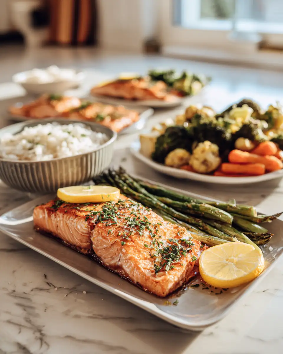 Effortless Baked Salmon Meal Prep for a Week of Flavorful Lunches - Featured Image