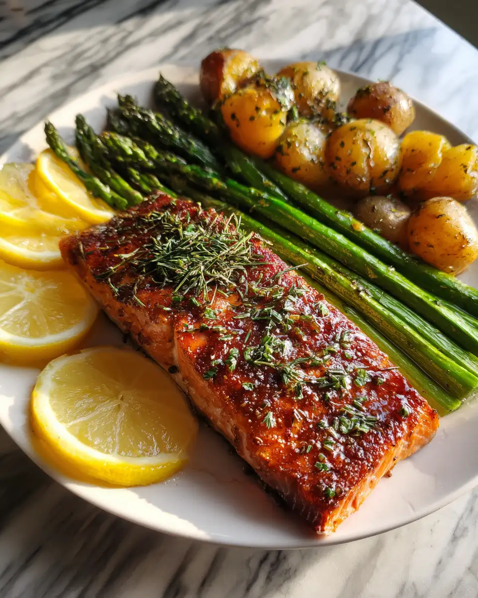 Final dish - Effortless Baked Salmon Meal Prep for a Week of Flavorful Lunches