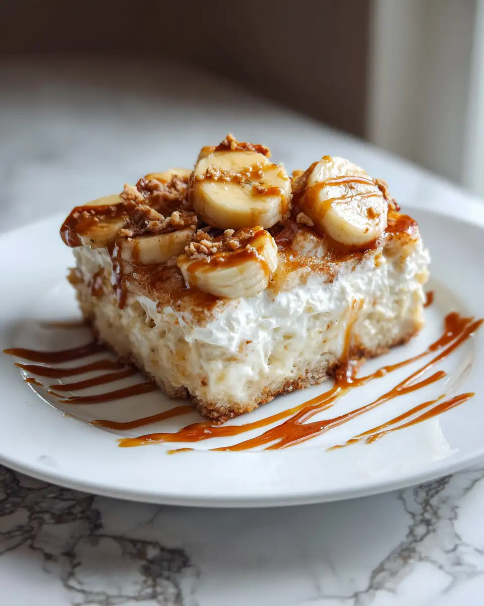 Final dish - Decadent Delight Banana Pudding Bars to Satisfy Your Sweet Tooth