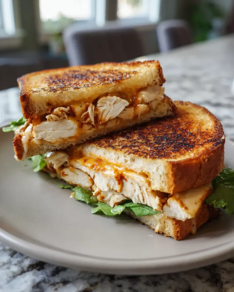 Sizzling BBQ Chicken Grilled Cheese: A Melty Match Made in Heaven - Featured Image