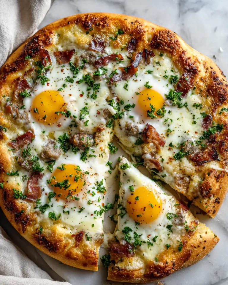 Rise and Shine with Biscuits and Sausage Gravy Breakfast Pizza Delight - Featured Image