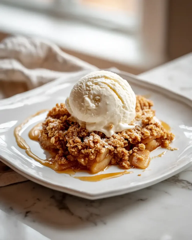 Irresistibly Cozy: Indulge in the Ultimate Bourbon Apple Crisp Experience - Featured Image