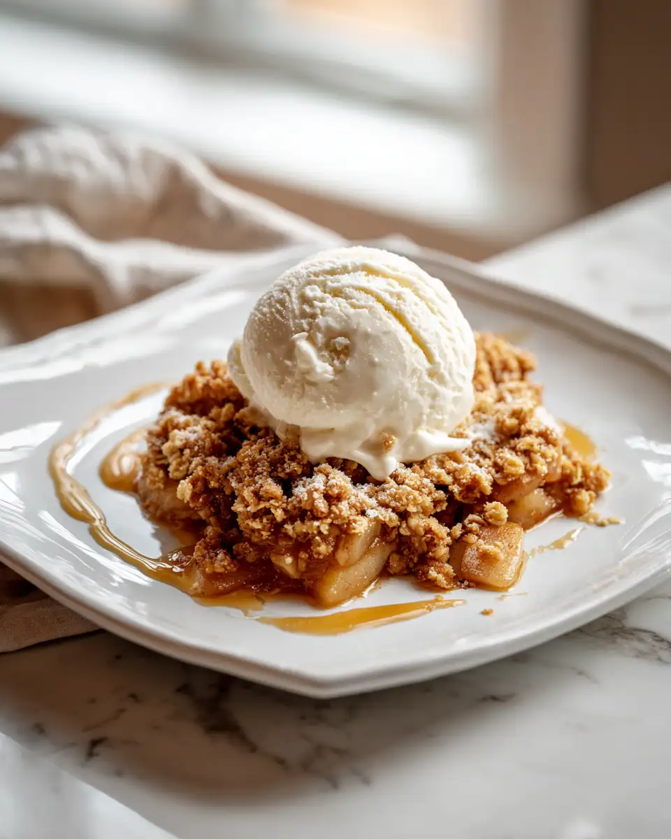 Irresistibly Cozy: Indulge in the Ultimate Bourbon Apple Crisp Experience - Featured Image