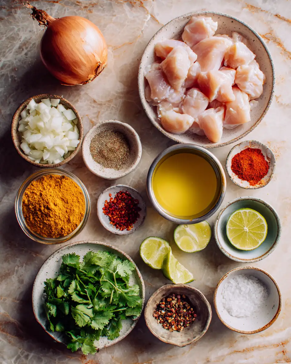Ingredients for Savor the Tropics with Brazilian Coconut Chicken