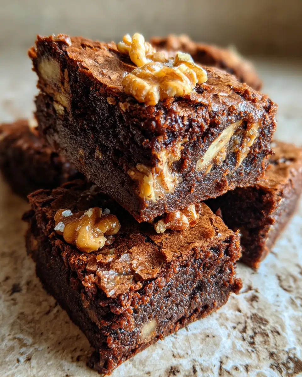 Final dish - Decadent Delights: Brown Butter Espresso Brownies That Wow
