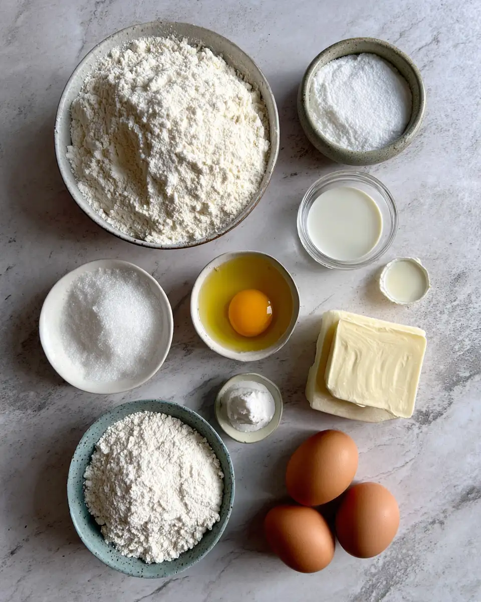 Ingredients for Fluffy Clouds of Delight: Discover the Magic of Buttermilk Beignets