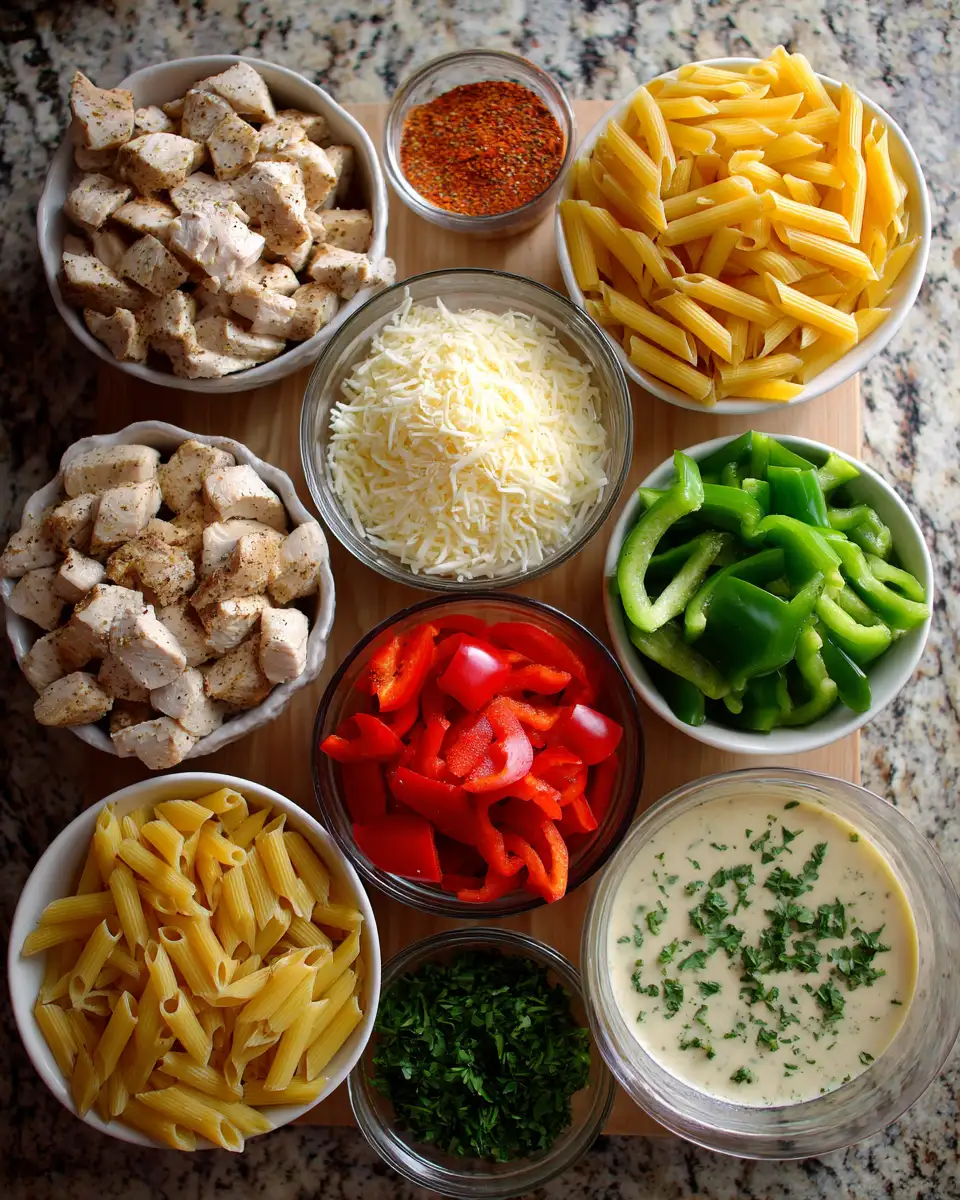 Indulge in the Ultimate Creamy Cajun Chicken Pasta Delight 3 Ingredients for Indulge in the Ultimate Creamy Cajun Chicken Pasta Delight