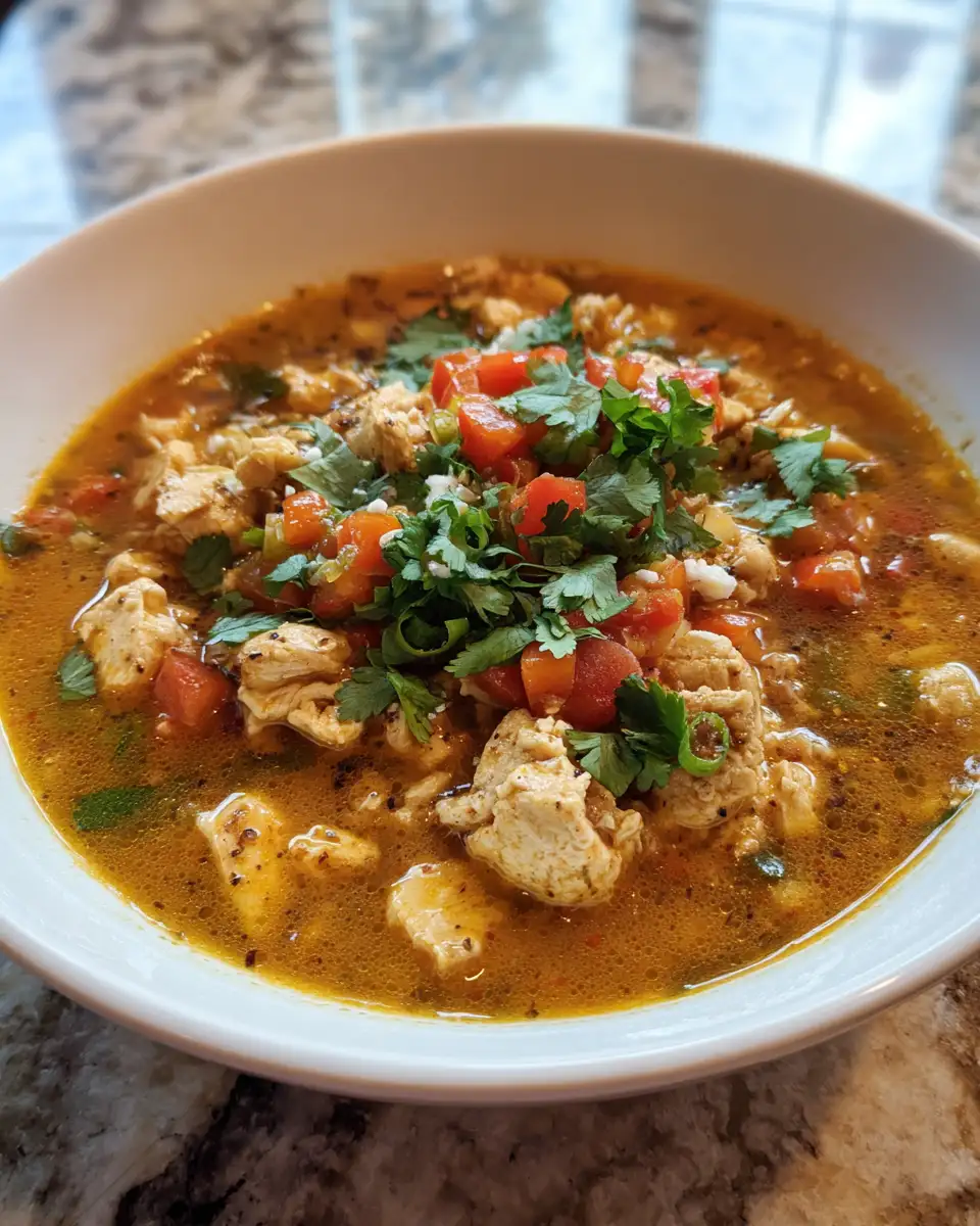Final dish - Spice Up Your Dinner with Zesty Cajun White Chicken Chili