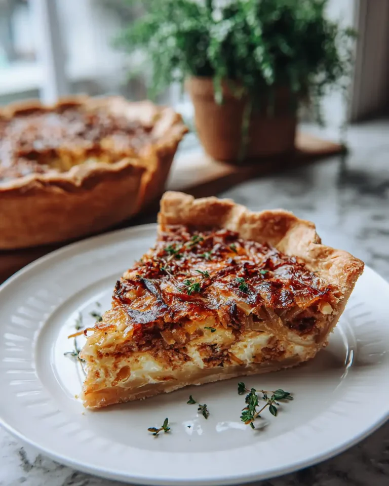 Savory Delights: Discover the Ultimate Caramelized Onion and Bacon Quiche - Featured Image