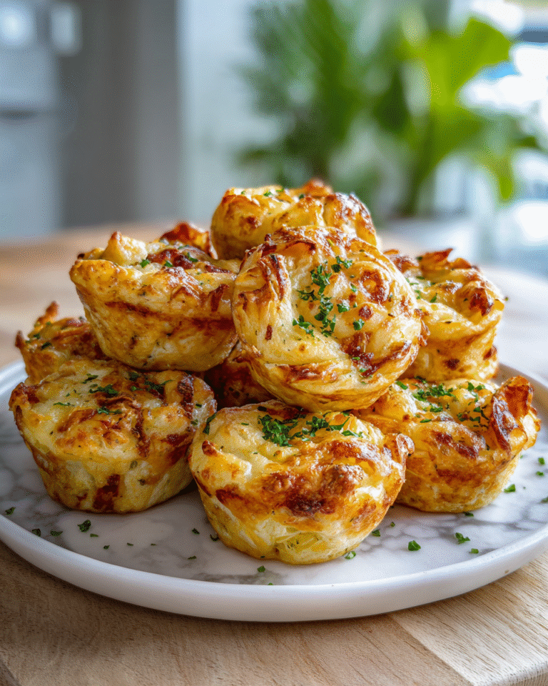 Ultimate Cheesy Smashed Baked Potato Muffins Delight - Featured Image