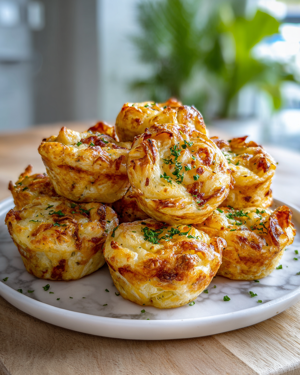 Ultimate Cheesy Smashed Baked Potato Muffins Delight - Featured Image
